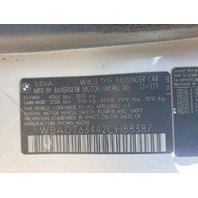 2002 BMW 530i (E39) - Titan Silver - Stock #26022