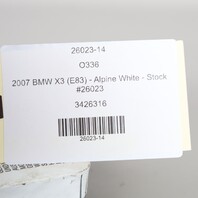 BMW X3 E83 Right Passenger Front Driver Door Airbag 72123426316 OEM Used