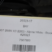 2006-2010 BMW X3 3.0i Rear Axle Differential Carrier 33107567994 OEM