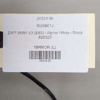 2004-2009 BMW X3 E83 Left Driver Side View Door Mirror 51163448165 OEM