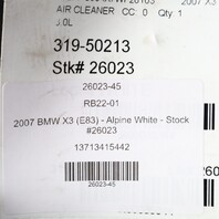 2007-2010 BMW X3 E83 Air Cleaner Filter Housing 13623449001 OEM