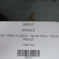 2008-2010 BMW X3 E83 3.0 Rear Driveshaft 26107564740 OEM