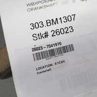 2007-2013 BMW 328i 328i 128i 528i X5 Crankshaft N52 N51 11217541970 OEM