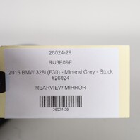 BMW 328i 335i 430i 435i Interior Inside Rear View Mirror 51166821263 OEM