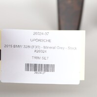 2012-2018 BMW 328i 335i 428i 435i Dash AC Air Vent Center Wood Console Trim OEM