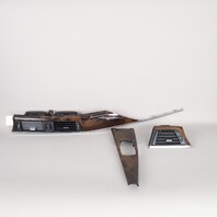 2012-2018 BMW 328i 335i 428i 435i Dash AC Air Vent Center Wood Console Trim OEM