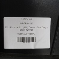 1999-2004 Porsche 911 996 Coupe Rear Shelf Deck Trim 99655508102 OEM