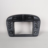 99-01 Porsche 911 996 Center Dash Air Vent Bezel Black Single Din OEM NOTE