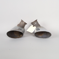 1999-2001 Porsche 911 996 3.4 Exhaust Muffler Tip Pair EP4110 OEM