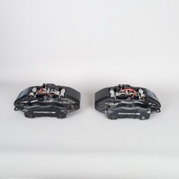 1999-2012 Porsche 911 996 Front Brake Calipers Brembo Set Pair Black OEM