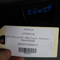 1999-2004 Porsche 911 996 Coupe Left A Pillar Molding Leatherette Black OEM