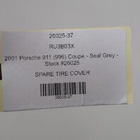 1997-2004 Porsche 911 996 Boxster 986 Spare Tire Cover Wheel Bag OEM 99655106100