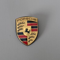 Porsche 911 Boxster Cayenne Hood Emblem Crest Badge OEM 99655921100