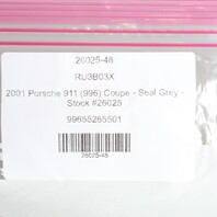 2000-2004 Porsche 911 Boxster Weighted 6 Speed Shift Knob Black OEM 99642498100