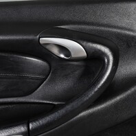 1999-2004 Porsche Boxster 986 Left Door Panel Leatherette Black OEM