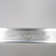 1999-2004 Porsche 911 996 Stainless Steel Door Sill Trim "Carrera" OEM