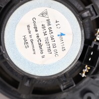 1999-2004 Porsche 911 996 Left Rear Speaker HAES Black 99664504702 OEM