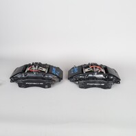 1999-2012 Porsche 911 996 Rear Brake Calipers Brembo Set Pair Black OEM
