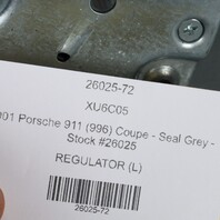 1997-2004 Porsche 911 996 Boxster 986 Left Window Regulator OEM