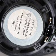 1999-2004 Porsche 911 996 Right Rear Speaker HAES Black 99664504802 OEM