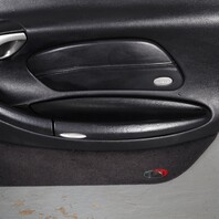 1999-2004 Porsche 911 996 Right Door Panel Black Leatherette OEM