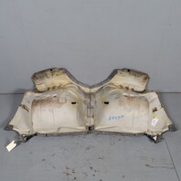 1999-2004 Porsche 911 996 Convertible Black Rear Seat Carpet OEM