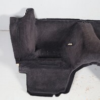 1999-2004 Porsche 911 996 Convertible Black Rear Seat Carpet OEM