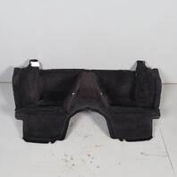 1999-2004 Porsche 911 996 Convertible Black Rear Seat Carpet OEM