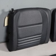 2000-2004 Porsche 911 996 Coupe Rear Seat Set Black Leatherette OEM 99652201101