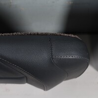 2000-2004 Porsche 911 996 Coupe Rear Seat Set Black Leatherette OEM 99652201101