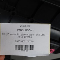 2000-2004 Porsche 911 996 Coupe Left Quarter Trim Panel Leatherette Black OEM