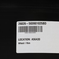 2014-2020 Volkswagen Golf GTI Wheel 18 X 7.5 Rim OEM 5G0601025BD AUSTIN