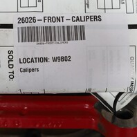 2015-2019 Volkswagen GTi / 19-21 Jetta GLI Red Front Brake Caliper Set Pair OEM