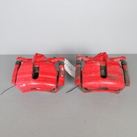2015-2019 Volkswagen GTi / 19-21 Jetta GLI Red Front Brake Caliper Set Pair OEM