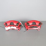 2015-2019 Volkswagen GTi / 19-21 Jetta GLI Red Front Brake Caliper Set Pair OEM