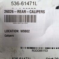 2015-2019 Volkswagen GTi Rear Brake Caliper Set Pair OEM 5QM615423B