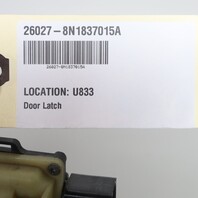 1998-2004 Porsche 911 996 Boxster 986 Left Door Latch Lock 8N1837015A OEM
