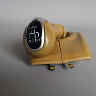 2000-2004 Porsche 911 996 Boxster 986 6 Speed Shift Knob OEM Savanna Beige