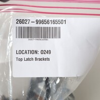 1999-2012 Porsche 911 996 997 Hardtop Lock Brackets Right Left Pair OEM