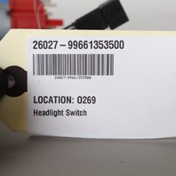 1997-2004 Porsche 911 996 Boxster 986 Headlight Switch OEM 99661353500