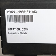2000-2002 Porsche 911 996 Convertible Top Control Module 99661811103 OEM