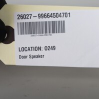1999-2004 Porsche 911 996 Left Rear Speaker HAES Beige 99664504701 OEM