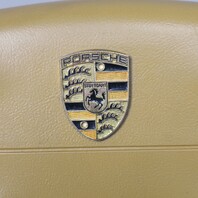 1997-2000 Porsche 911 Boxster 4 Spoke Steering Wheel Airbag Beige OEM