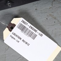 1999-2004 Porsche 911 996 Bare Engine Deck Lid Cover OEM Black