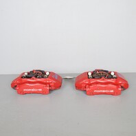 1999-2012 Porsche 911 996 Front Brake Calipers Brembo Set Pair OEM Repainted