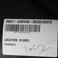 1999-2001 Porsche 911 996 Boxster 986 Junyan Headlight Set Pair OEM