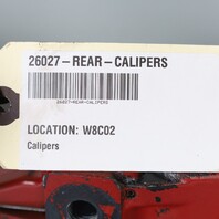1999-2012 Porsche 911 996 Rear Brake Calipers Brembo Set Pair OEM Repainted