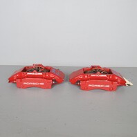 1999-2012 Porsche 911 996 Rear Brake Calipers Brembo Set Pair OEM Repainted