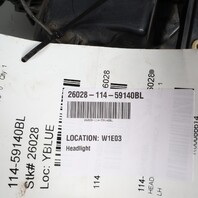 2003-2005 BMW Z4 E85 Left Driver Halogen Headlight OEM 63127165653 NOTE