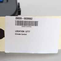 2003-2005 BMW Z4 Climate Temperature Control Panel OEM 64116939982